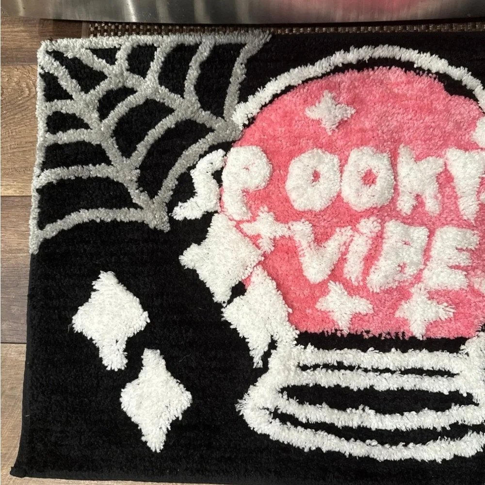 Betsey Johnson Spooky Vibes Bath Rug